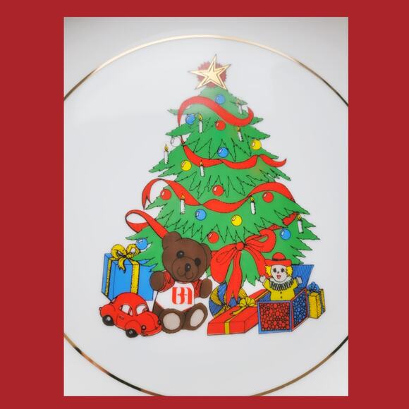 Vintage 1984 Collectible Christmas Plate from Bank of America - Picture 2 of 4